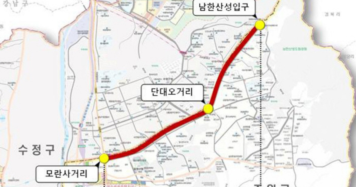 '지하철 같은 버스' 경기도 최초로 2024년 SBRT 도입 [성남시]