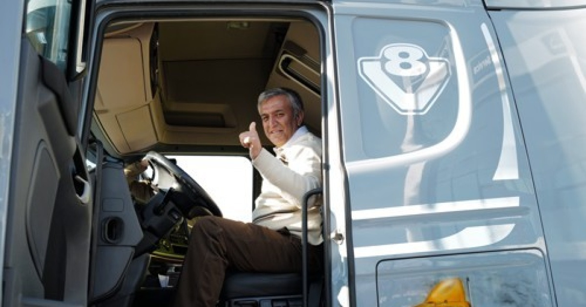 POLAND IRAN NEW TRUCK FOR IRANIAN DRIVER
