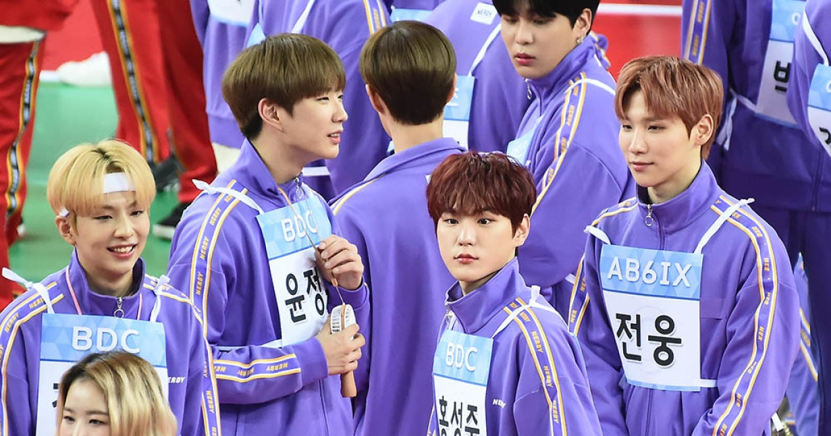 BDC, 첫 '아육대' 소속사 선배들과 함께 참석[엑's HD포토]