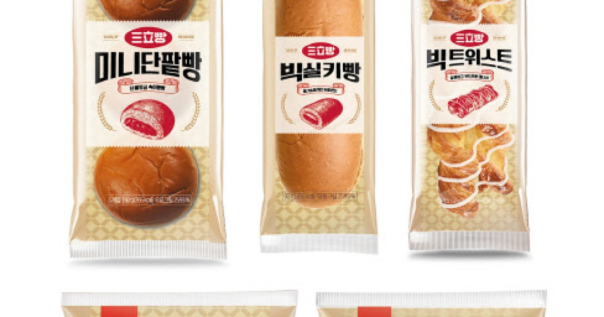 SPC삼립, 뉴트로 트렌드 맞춘 '삼립빵 리메이크 시리즈' 출시