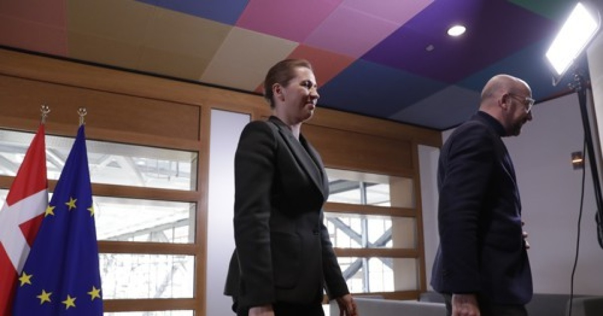 BELGIUM EU COUNCIL DENMARK DIPLOMACY