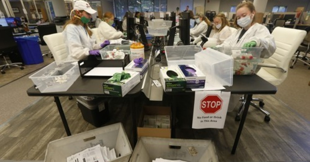 Virus Outbreak Virginia Testing