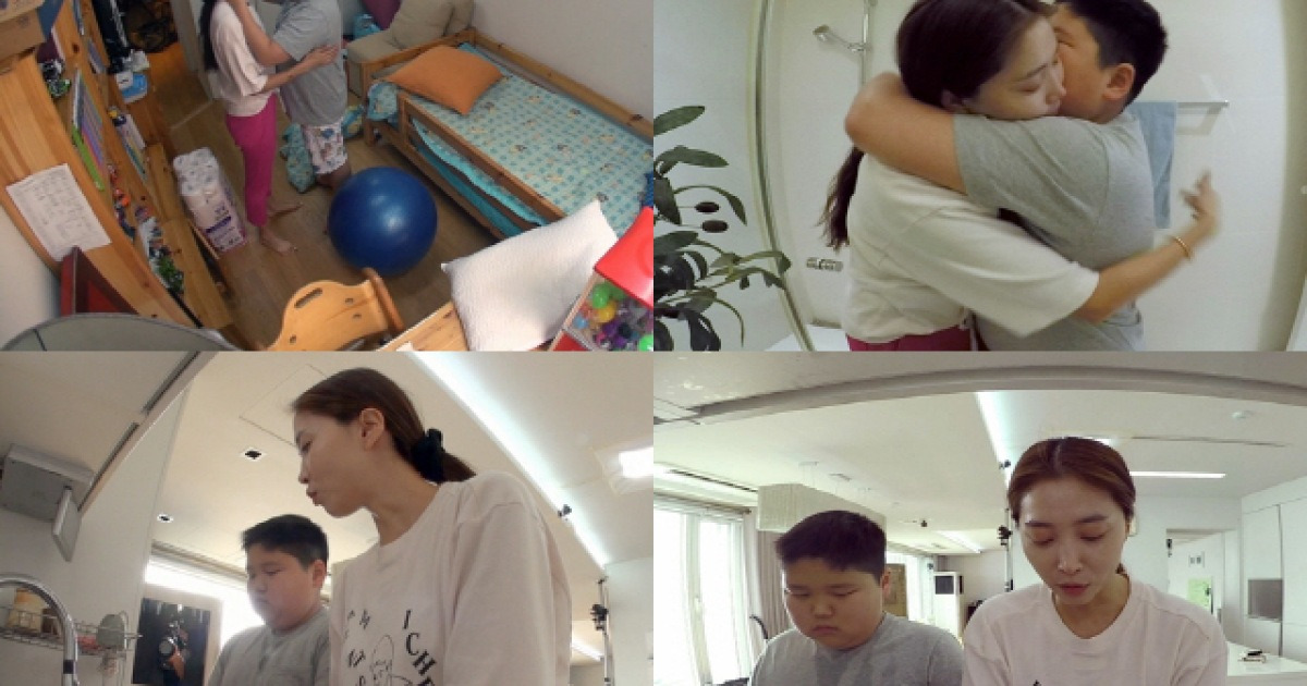 '편스토랑' 오윤아 아들 민이, 엄마+스태프 향한 애정표현 '뽀뽀맨 등극'