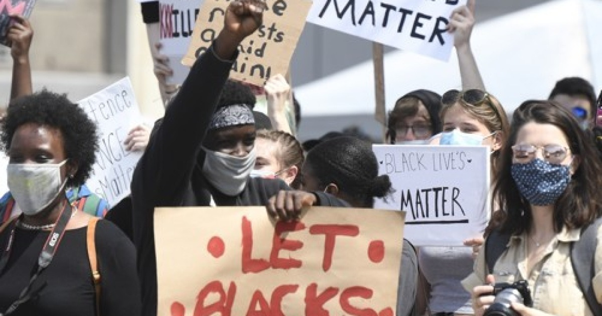 America Protests Canada
