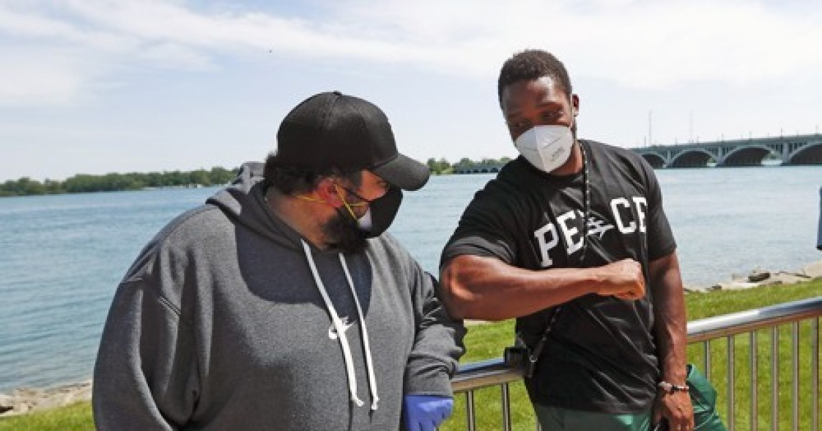America Protests Detroit