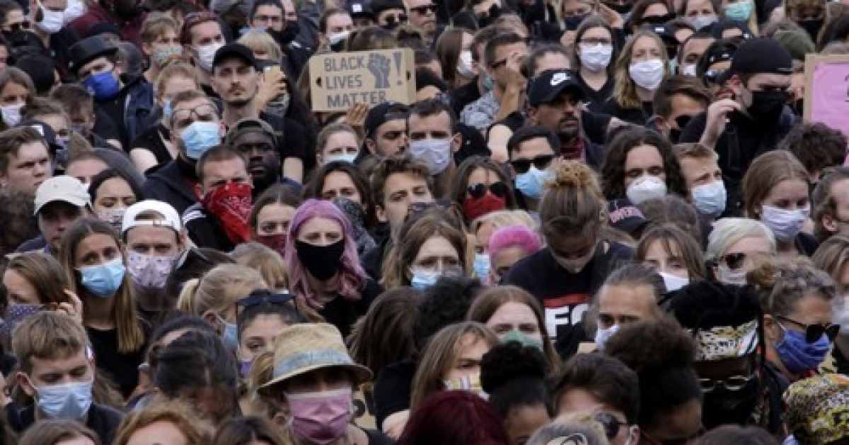 America Protests Global Germany