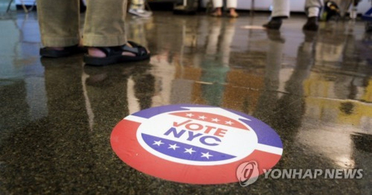 Usa New York Primary Voting