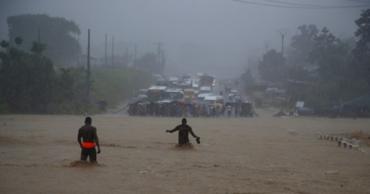 IVORY COAST WEATHER MONSOON RAINS FLOODS