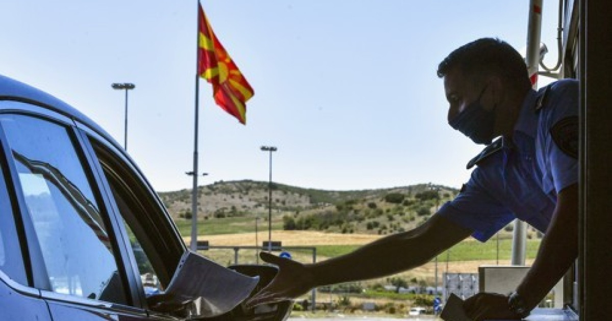 NORTH MACEDONIA GREECE BORDER CROSSING REOPENING