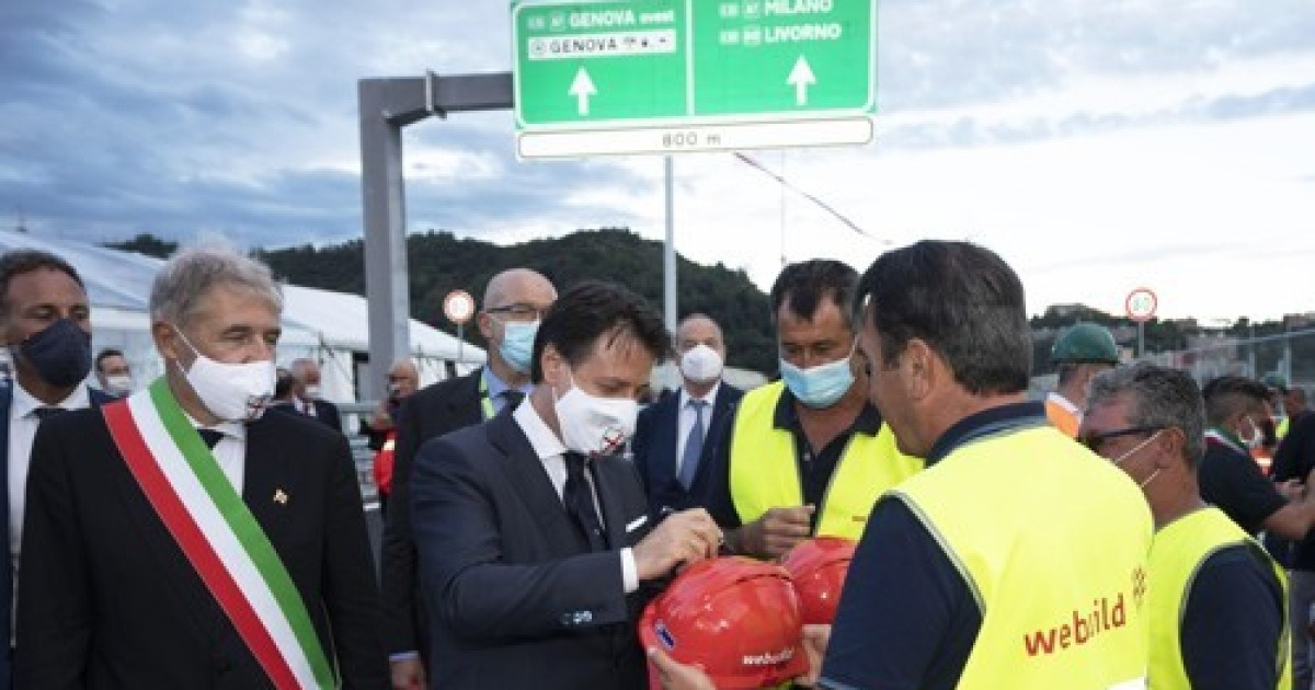 ITALY GENOA BRIDGE INAUGURATION