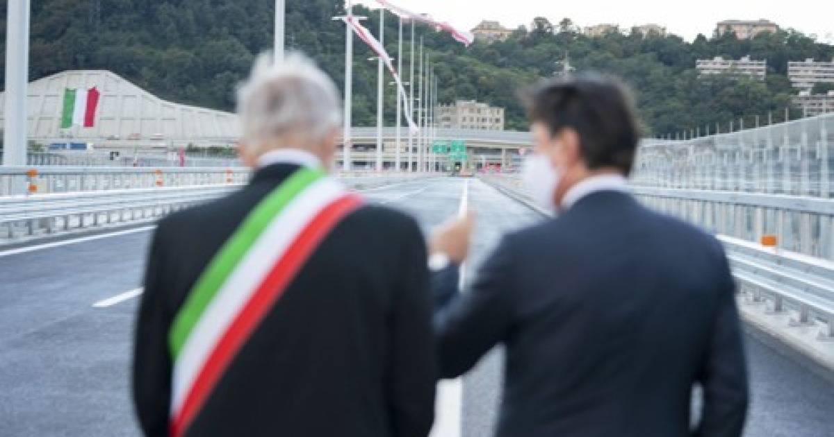 ITALY GENOA BRIDGE INAUGURATION