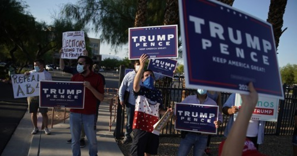 Nevada Mail Voting Protest