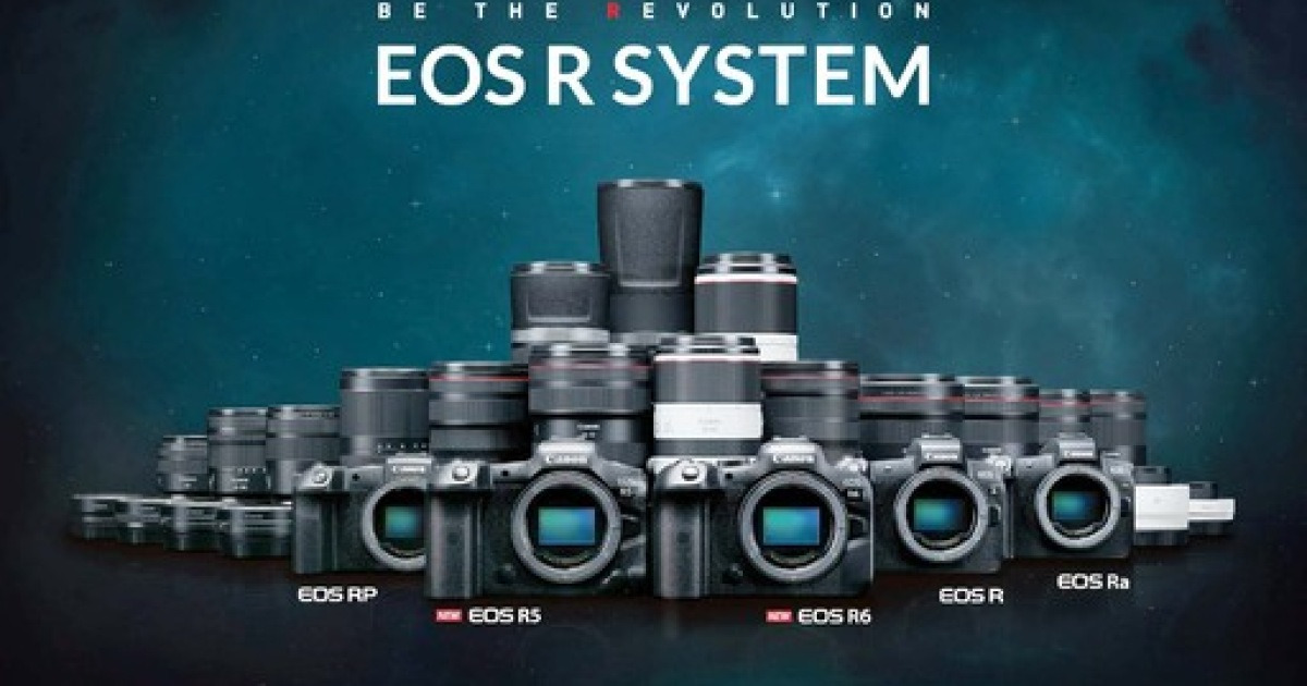 캐논, EOS R5와 EOS R6로 풀프레임 미러리스 시장 본격 공략