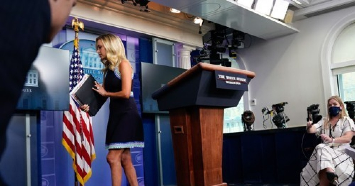 USA WHITE HOUSE PRESS BRIEFING