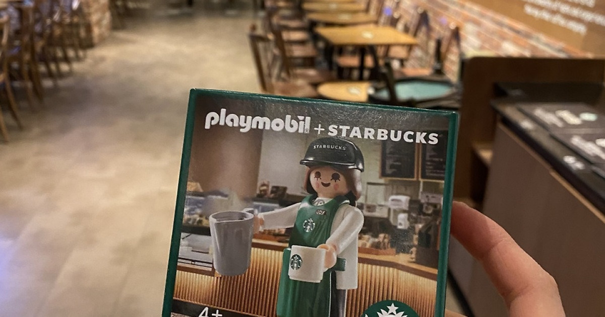 Starbucks Korea 2021 Playmobil Card +playmobil+sticker Collection - Foto 7