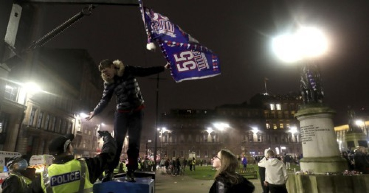 Britain Soccer Champion Rangers