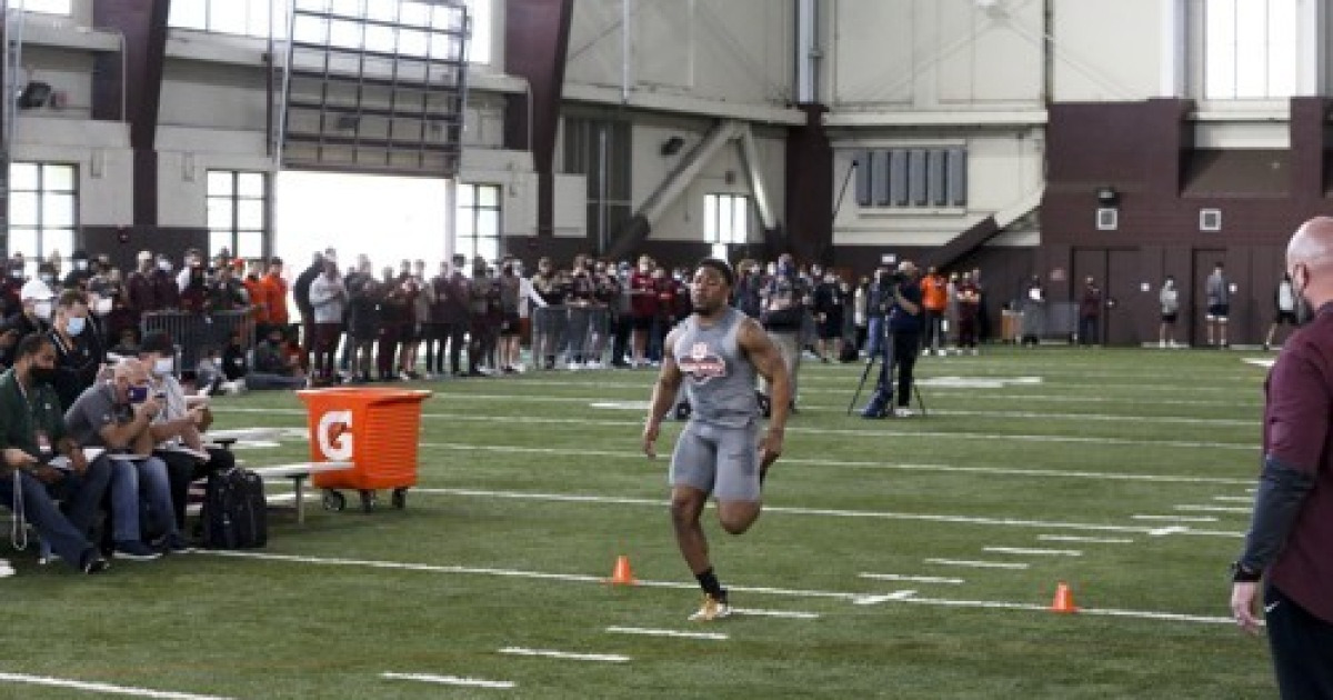 Virginia Tech Pro Day Football