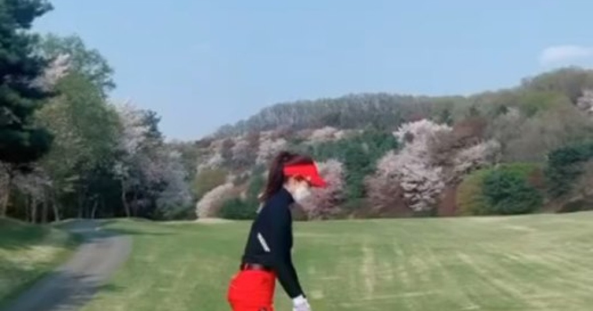 박신혜, 골프웨어 입고 뽐낸 늘씬 몸매..완벽 각선미에 '감탄'
