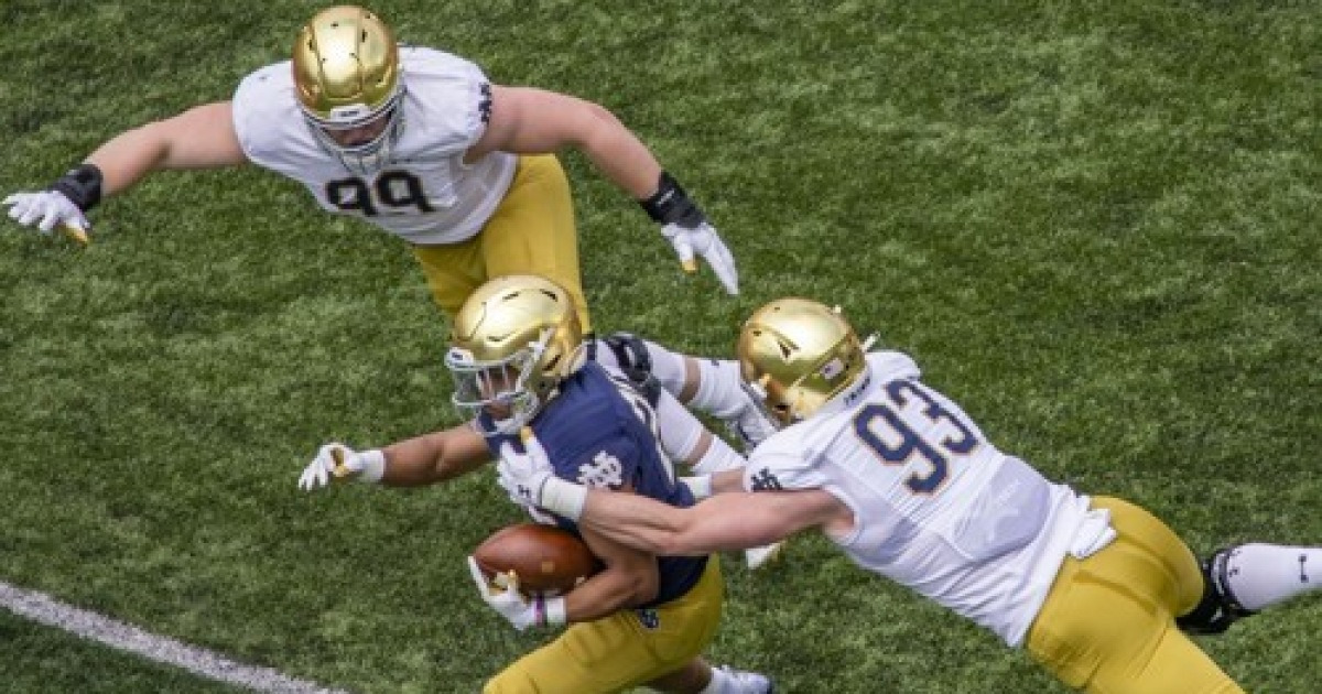 NCAA Notre Dame Spring Game