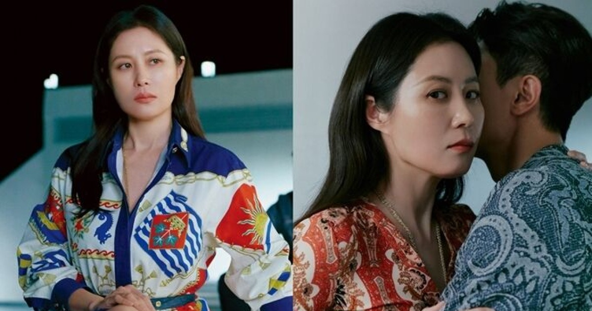 문소리, 파격 섹시 강렬한 원피스룩 '바람난 가족으로 다시 돌아왔나!' | 패션엔