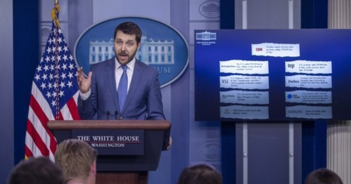 USA WHITE HOUSE JOBS REPORT