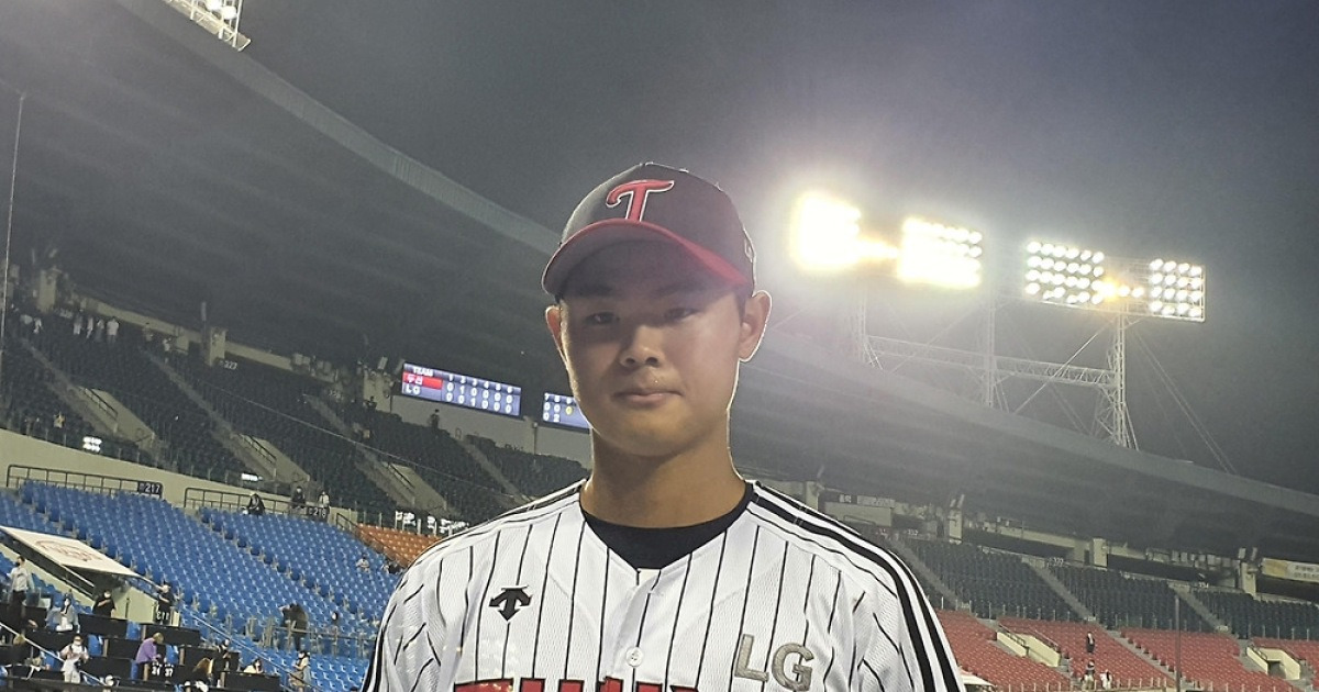 '볼넷으로 첫 결승타' Lg 신인 이영빈 