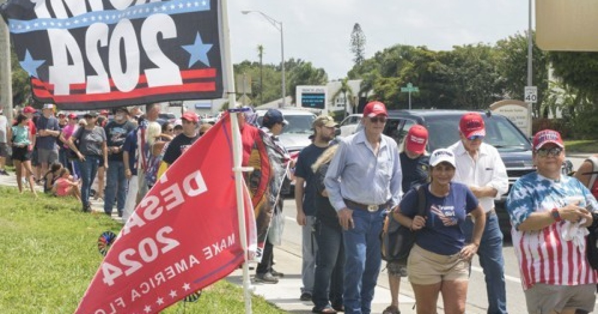 USA POLITICS PARTIES TRUMP RALLY