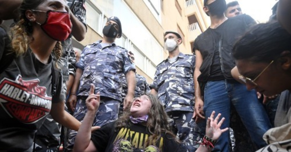 Lebanon Protest Beirut Blast 0915