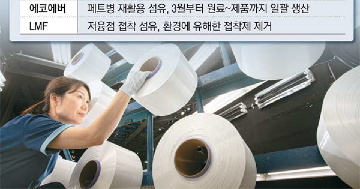 휴비스 '생분해 페트섬유' 국내 첫 본격 양산