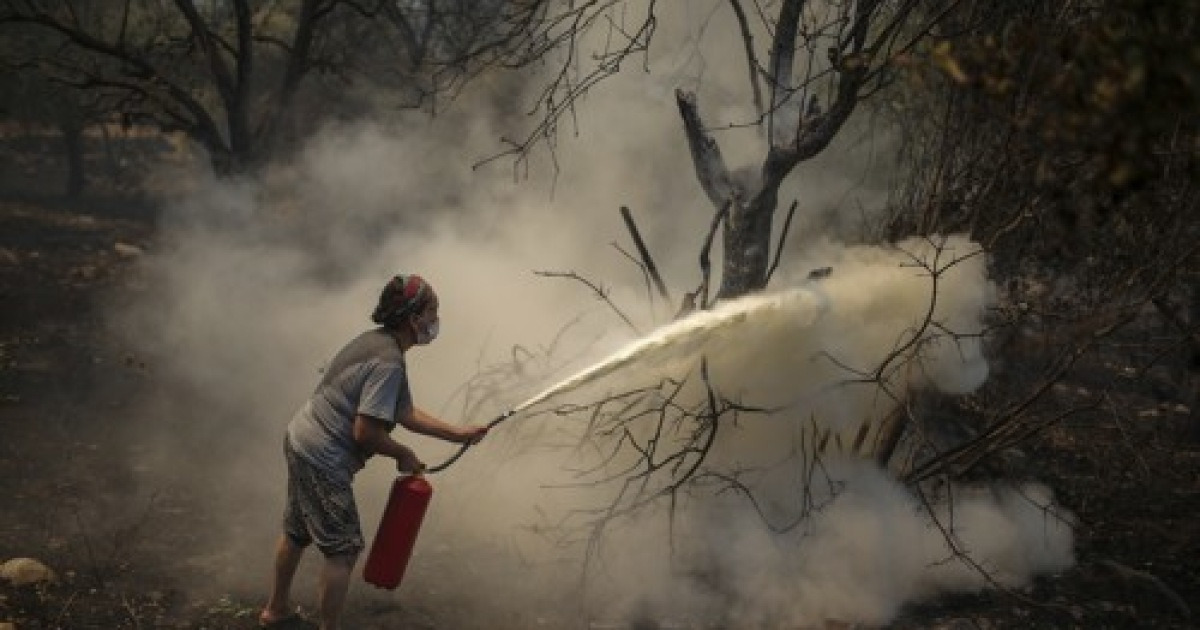APTOPIX Turkey Wildfire