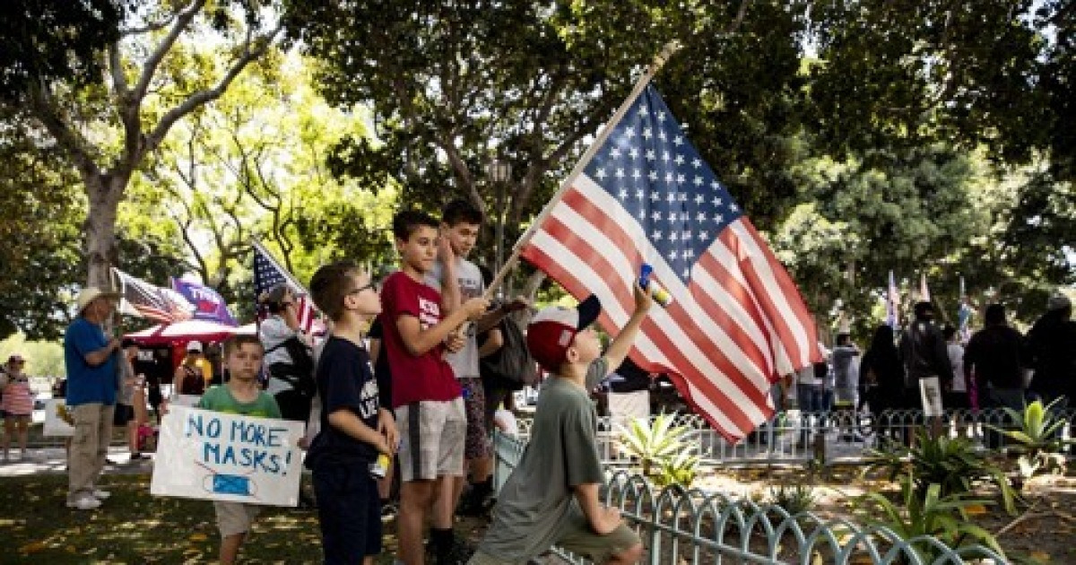 USA ANTI VACCINATION PROTEST