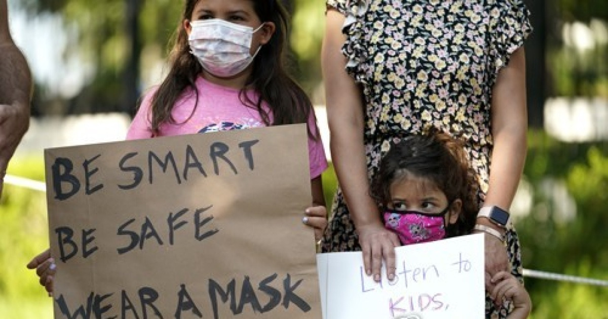 Virus Outbreak Texas Masks
