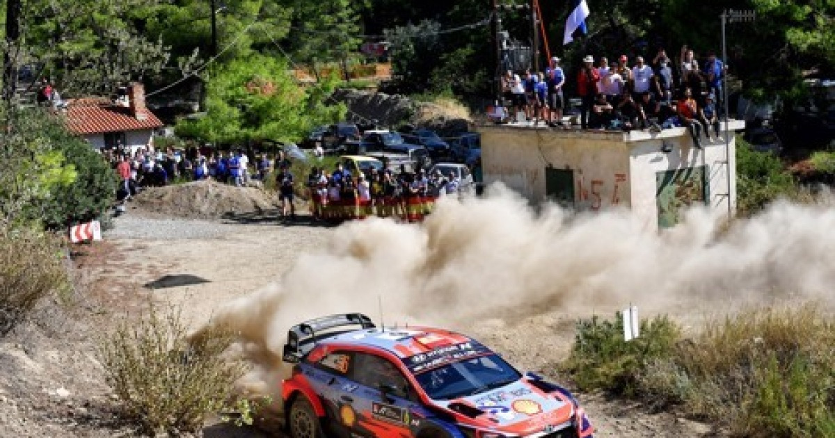 GREECE MOTOR RALLYING WRC