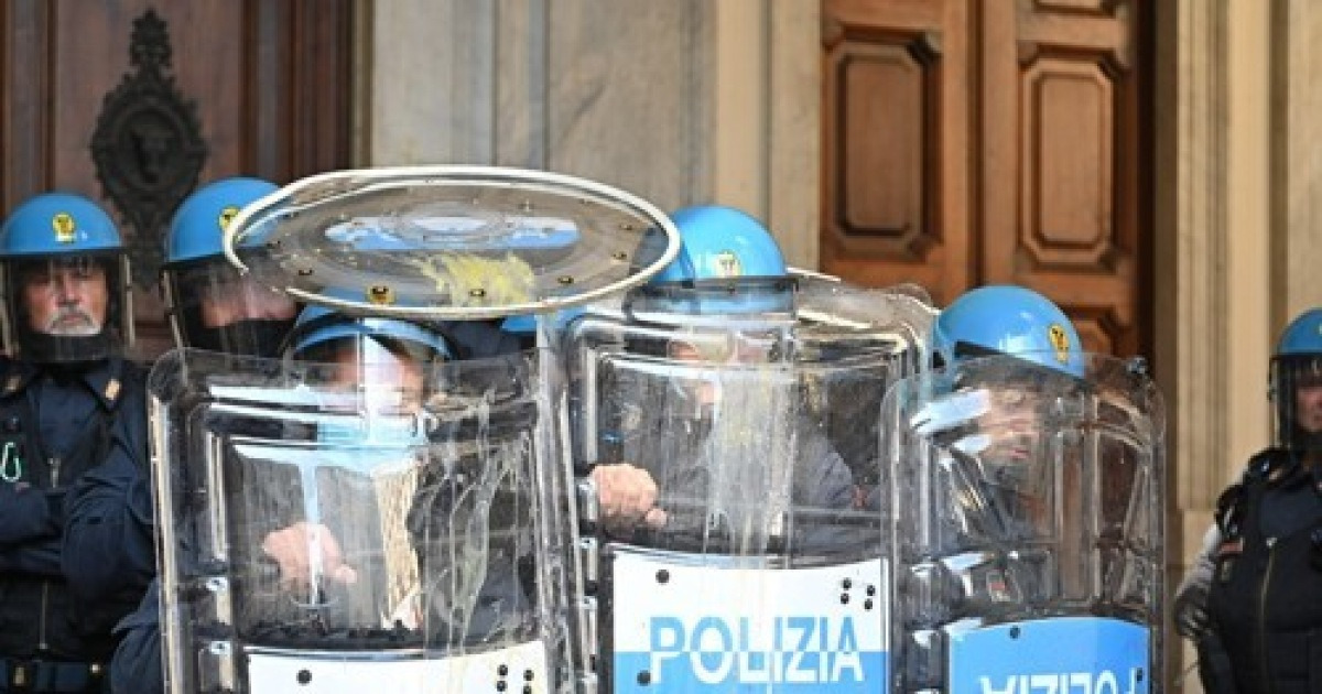 ITALY LABOR PROTEST STRIKE