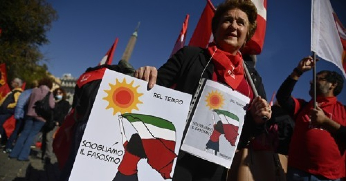 ITALY LABOR UNIONS RALLY
