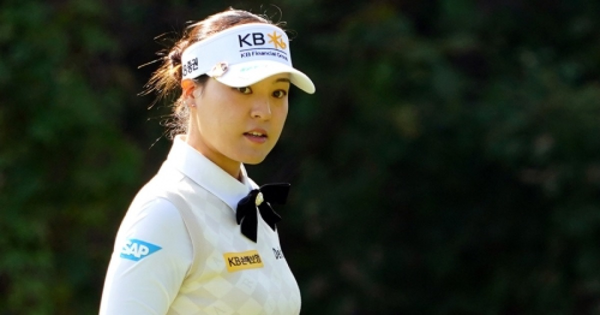 연속 버디에 성공한 전인지 프로 [LPGA BMW 레이디스 챔피언십]