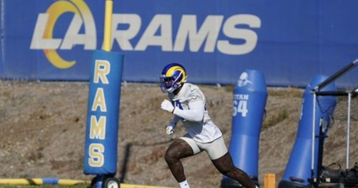 Rams Miller Arrives Football