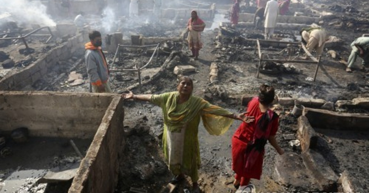 Pakistan Fire