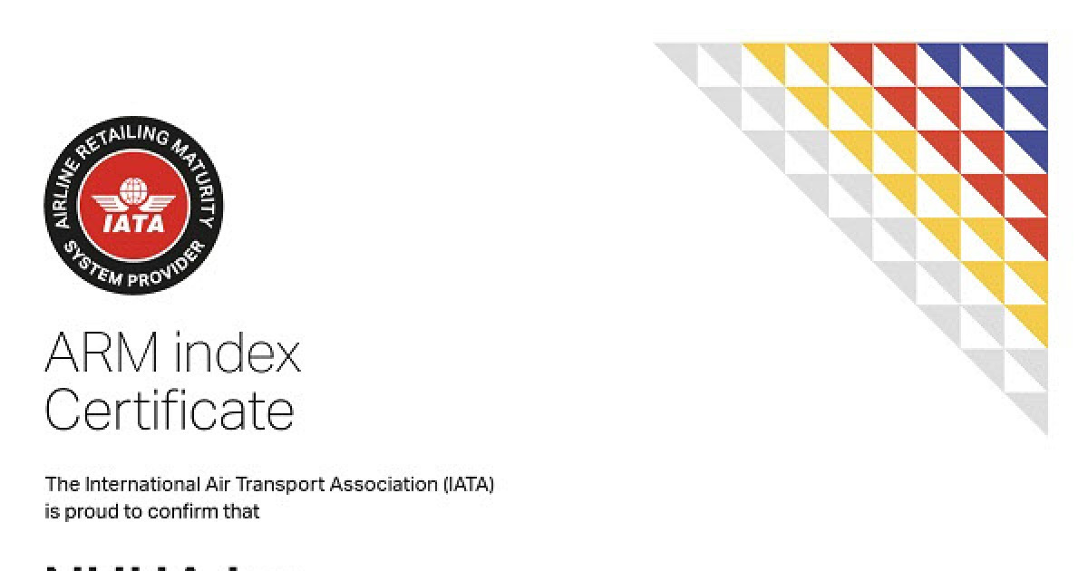 누아, 국내 최초 IATA ARM Index 인증 획득