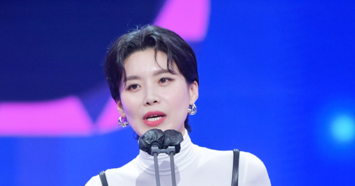 [ST포토] 장도연, '연예대상 베스트 엔터테이너상'