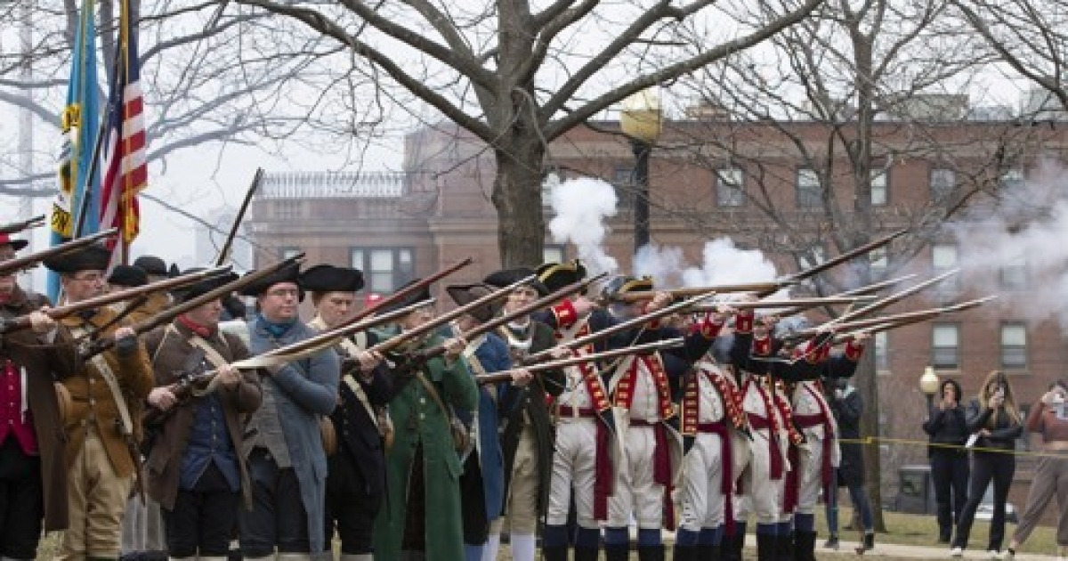 USA EVACUATION DAY BOSTON