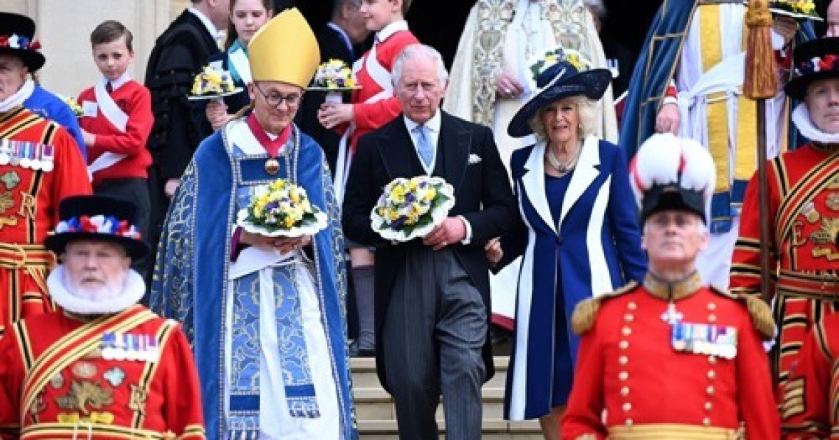 BRITAIN ROYALTY MAUNDY SERVICE