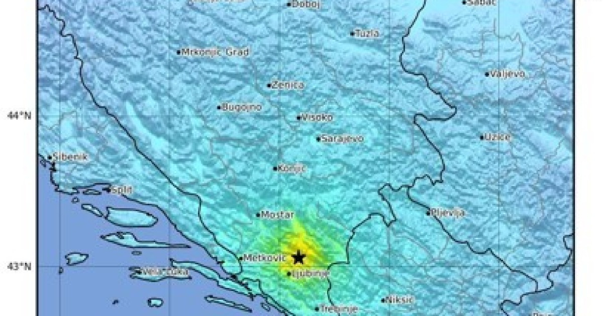 BOSNIA EARTHQUAKE