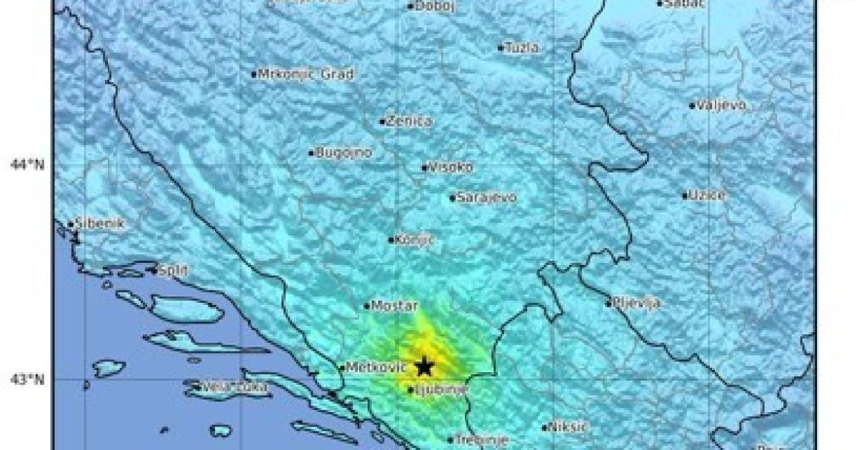 BOSNIA EARTHQUAKE