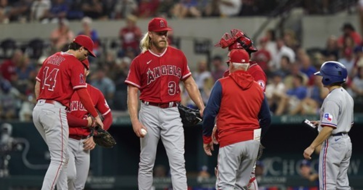 Angels Rangers Baseball