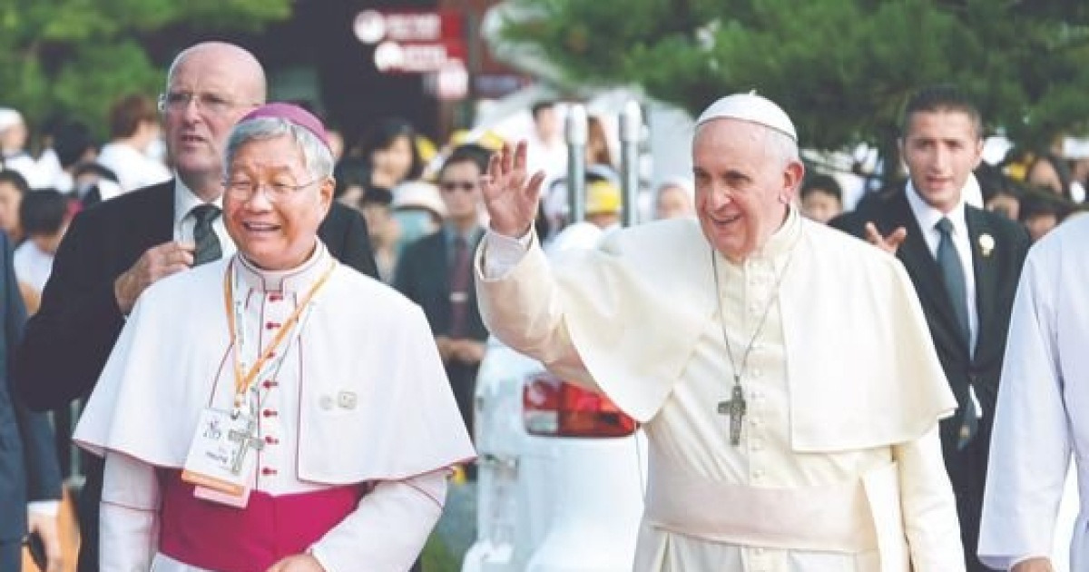 Lazarus You Heungsik to Korea's 4th Catholic cardinal