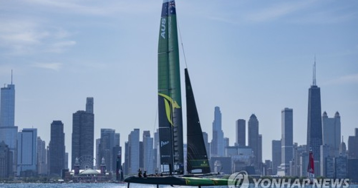 SailGP Chicago Sailing