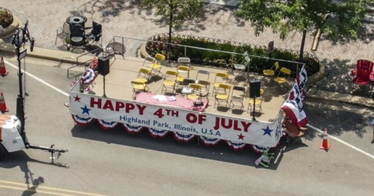 USA HIGHLAND PARK 4TH OF JULY PARADE SHOOTING