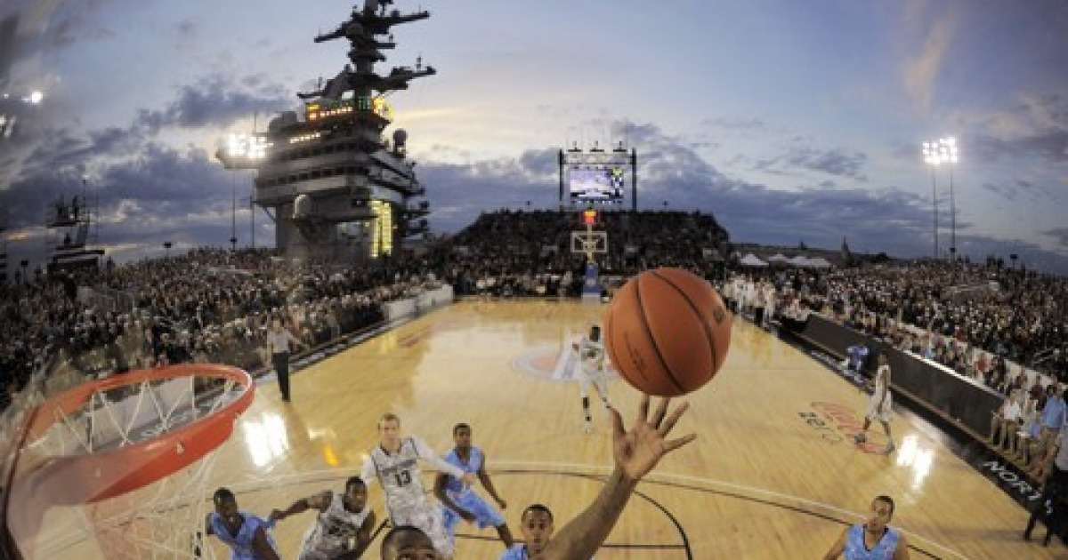 Aircraft Carrier Game Basketball