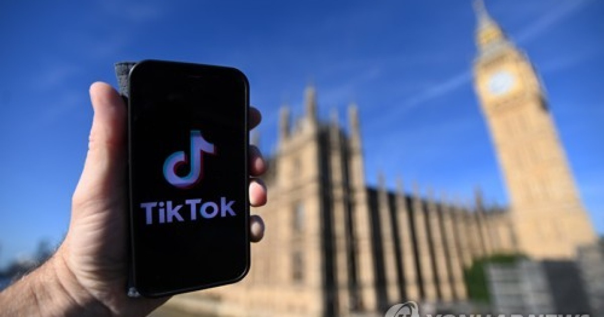 BRITAIN GOVERNMENT TIK TOK